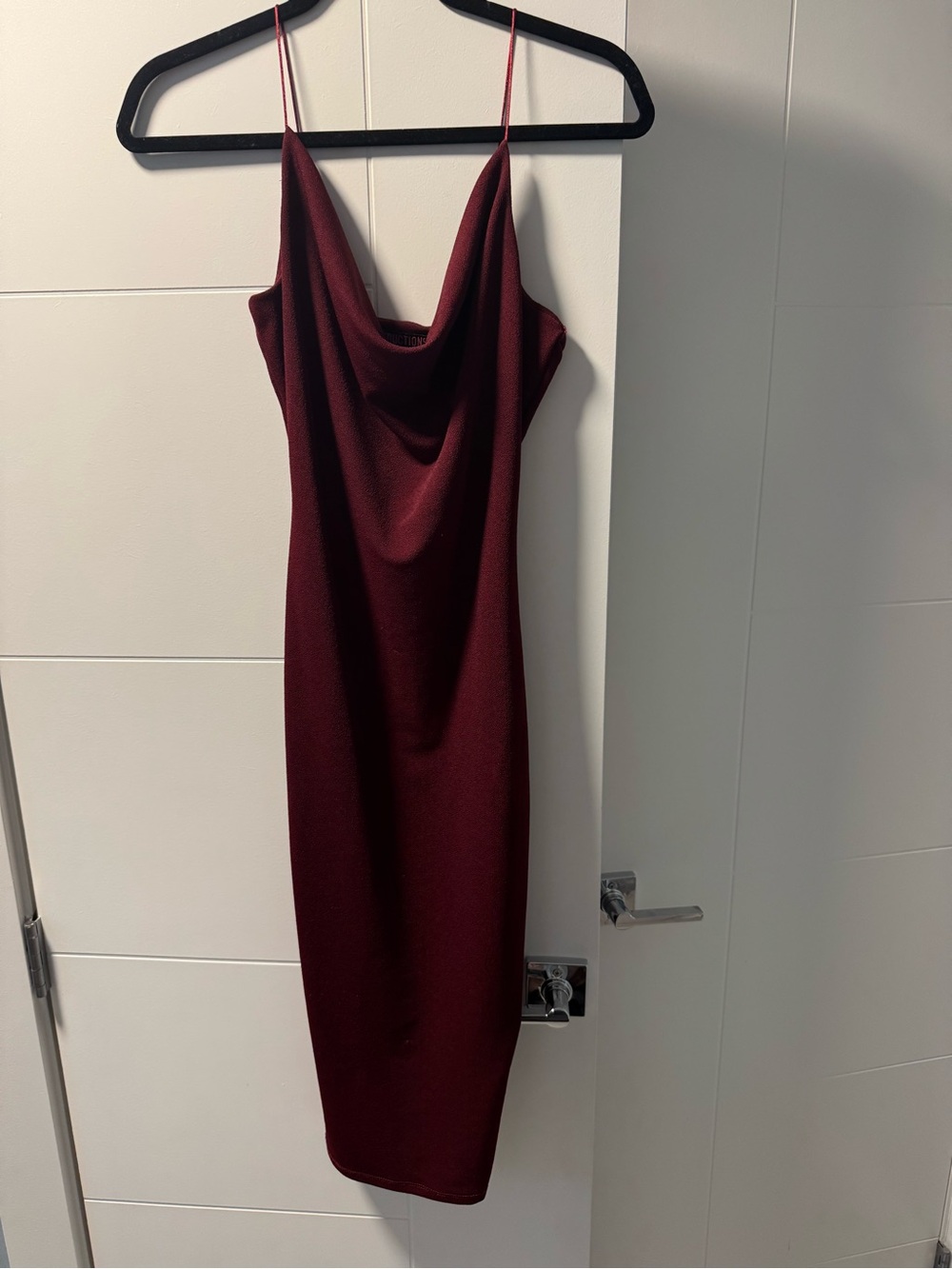 Little red dress with spaghetti straps